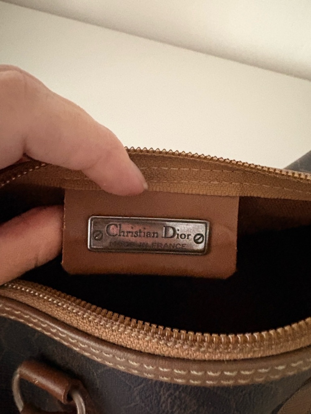 Vintage Christian Dior Boston Bag - Picture 5 of 10